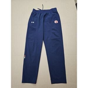 Under Armour Auburn Tigers Football Sweatpants Joggers NCAA Ankle Zip Men's M